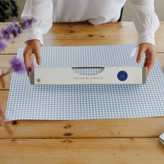 Wipe Clean & Unscented Drawer Liners in COOK'S BLUE GINGHAM