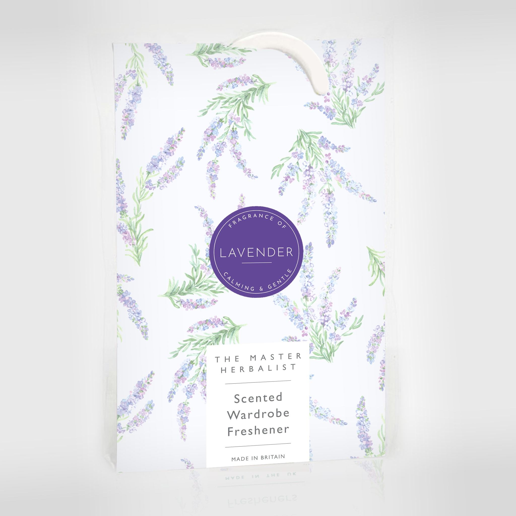 SIMPLY DRAWER LINERS | LAVENDER Scented Wardrobe Freshener in a Traditional Floral Design.