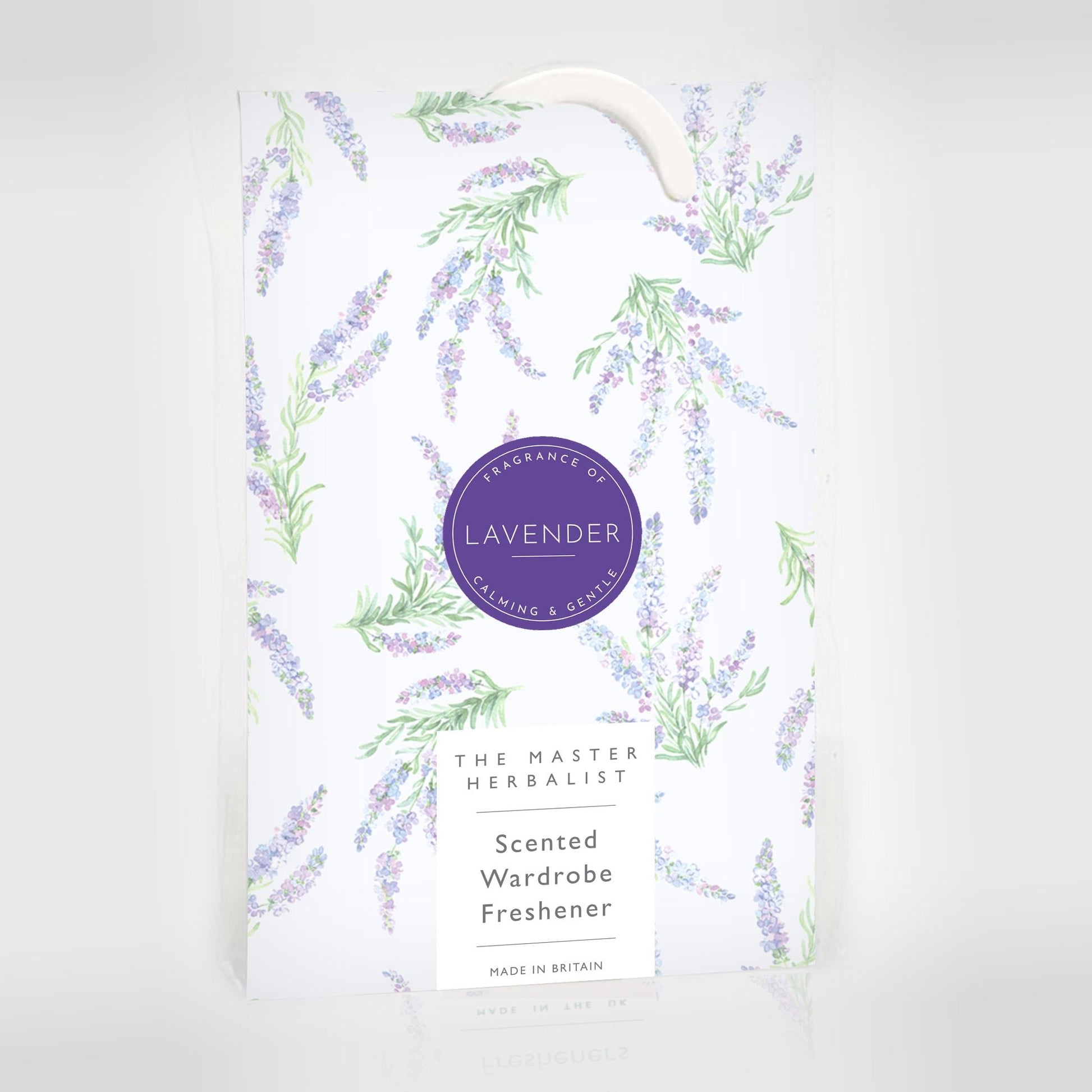 SIMPLY DRAWER LINERS | LAVENDER Scented Wardrobe Freshener in a Traditional Floral Design.