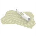 SIMPLY DRAWER LINERS | Wipe Clean & Unscented Drawer Liners in a SAGE GREEN POLKA DOT Design. Perfect for Kitchen Drawers, Shelves, Cupboards & Cabinets. Made in Suffolk, England. (Sage Green)