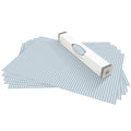 SIMPLY DRAWER LINERS | Wipe Clean & Unscented Drawer Liners in a BLUE GINGHAM Design. Perfect for Kitchen Drawers, Shelves, Cupboards & Cabinets. Made in Suffolk, England. (Blue)