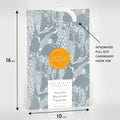 SIMPLY DRAWER LINERS | NEROLI & BERGAMOT Scented Wardrobe Freshener in a MODERN Heron Pattern.