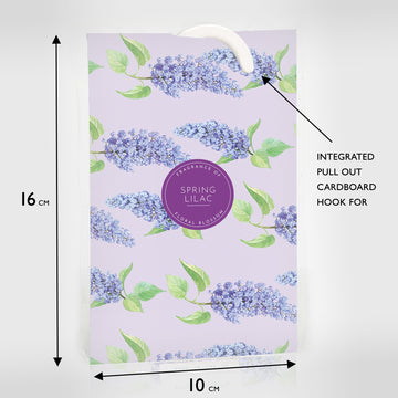 LILAC Scented Wardrobe Freshener in a Traditional Floral Design