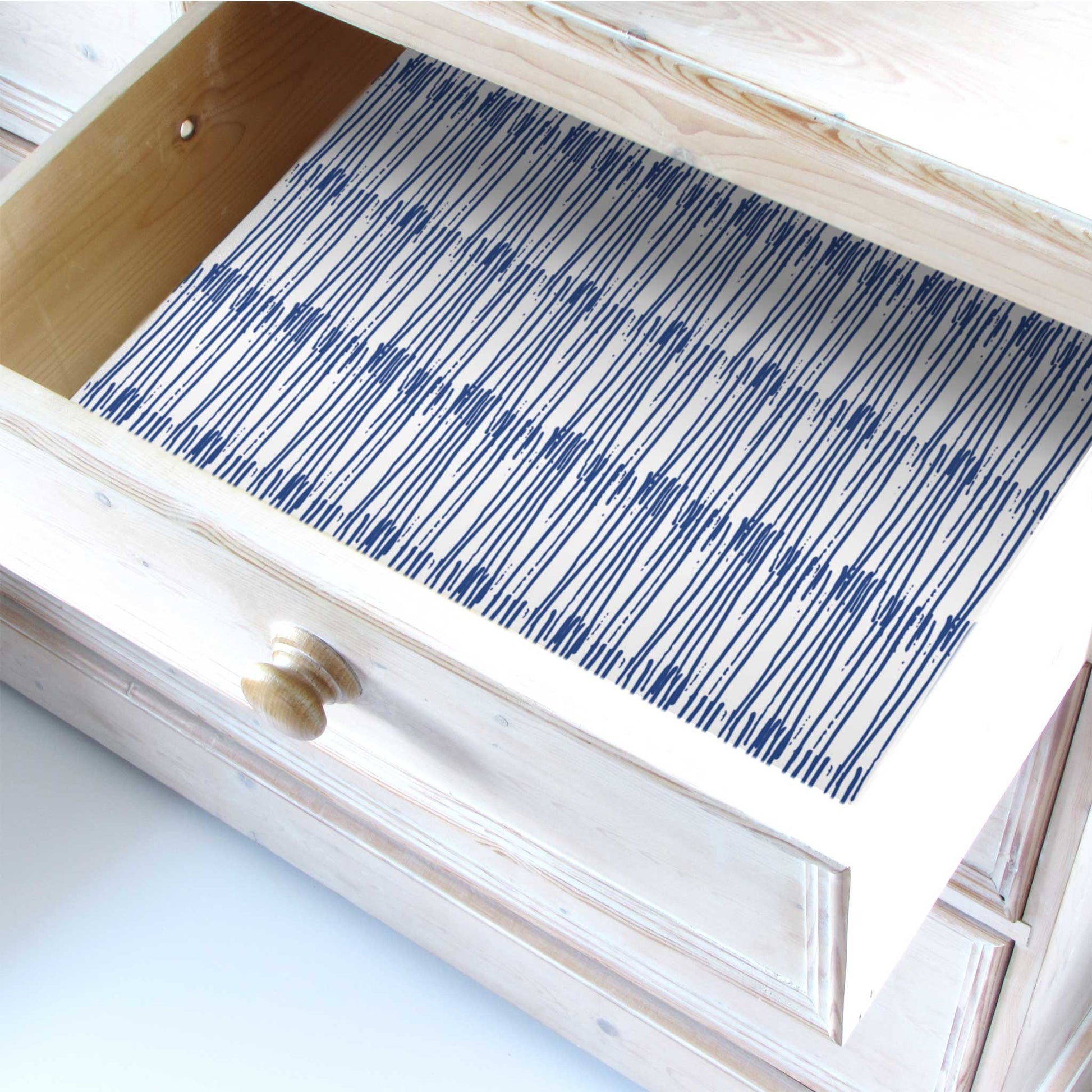 Simply Drawer Liners LAVENDER & NEEM OIL Scented Drawer Liners in a Japanese Pen Design | Natural ANTI-MOTH Repellent. Made in Britain.