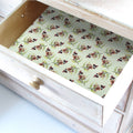 Simply Drawer Liners SANDALWOOD Fragrance SCENTED Drawer Liners in a SANDALWOOD pattern. Made in Britain.