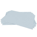 SIMPLY DRAWER LINERS | Wipe Clean & Unscented Drawer Liners in a BLUE GINGHAM Design. Perfect for Kitchen Drawers, Shelves, Cupboards & Cabinets. Made in Suffolk, England. (Blue)