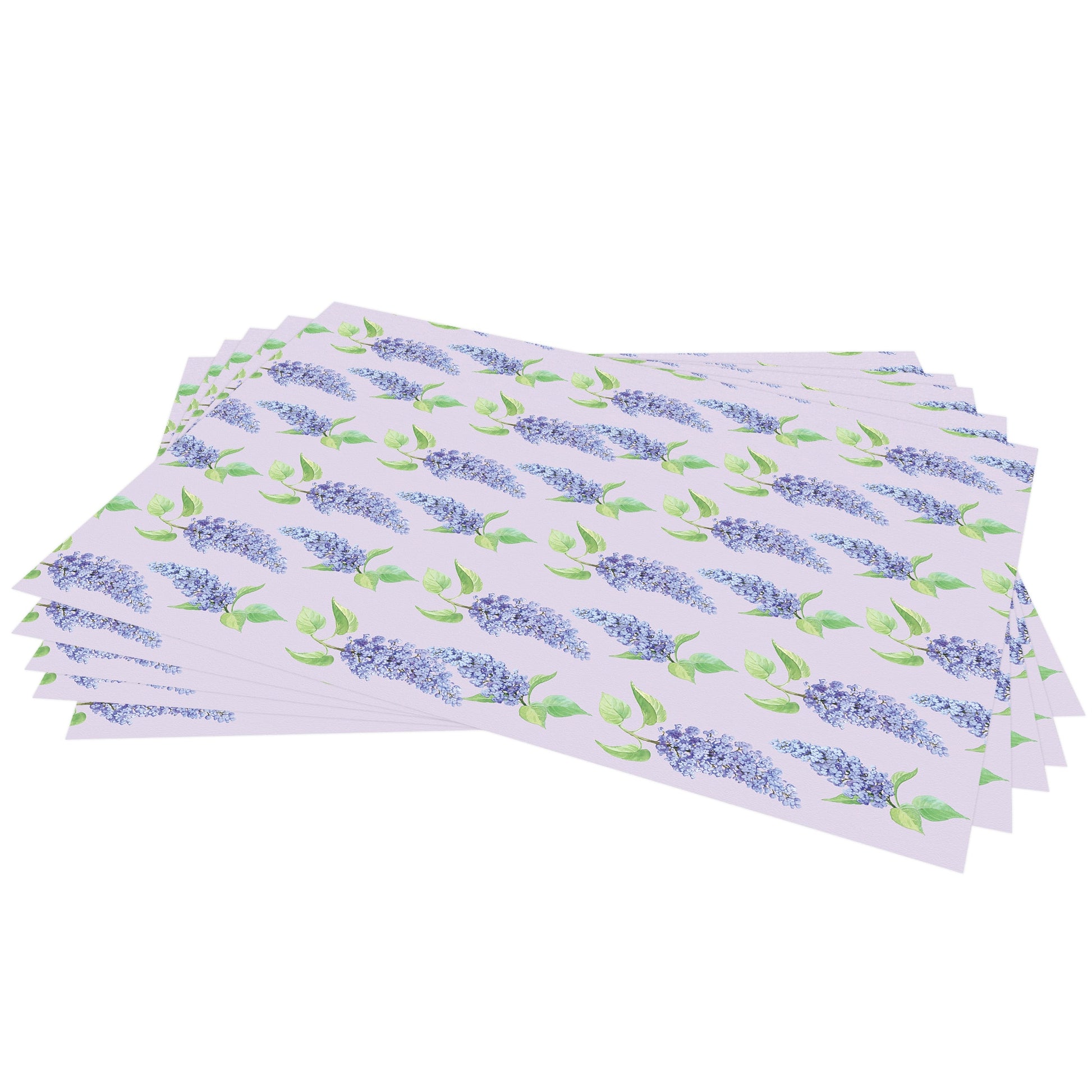 Simply Drawer Liners LILAC Fragrance SCENTED Drawer Liners in a floral LILAC Design. Made in Britain.