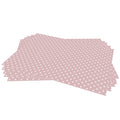 SIMPLY DRAWER LINERS | Wipe Clean & Unscented Drawer Liners in a PINK POLKA DOT Design. Perfect for Kitchen Drawers, Shelves, Cupboards & Cabinets. Made in Suffolk, England. (Pink)
