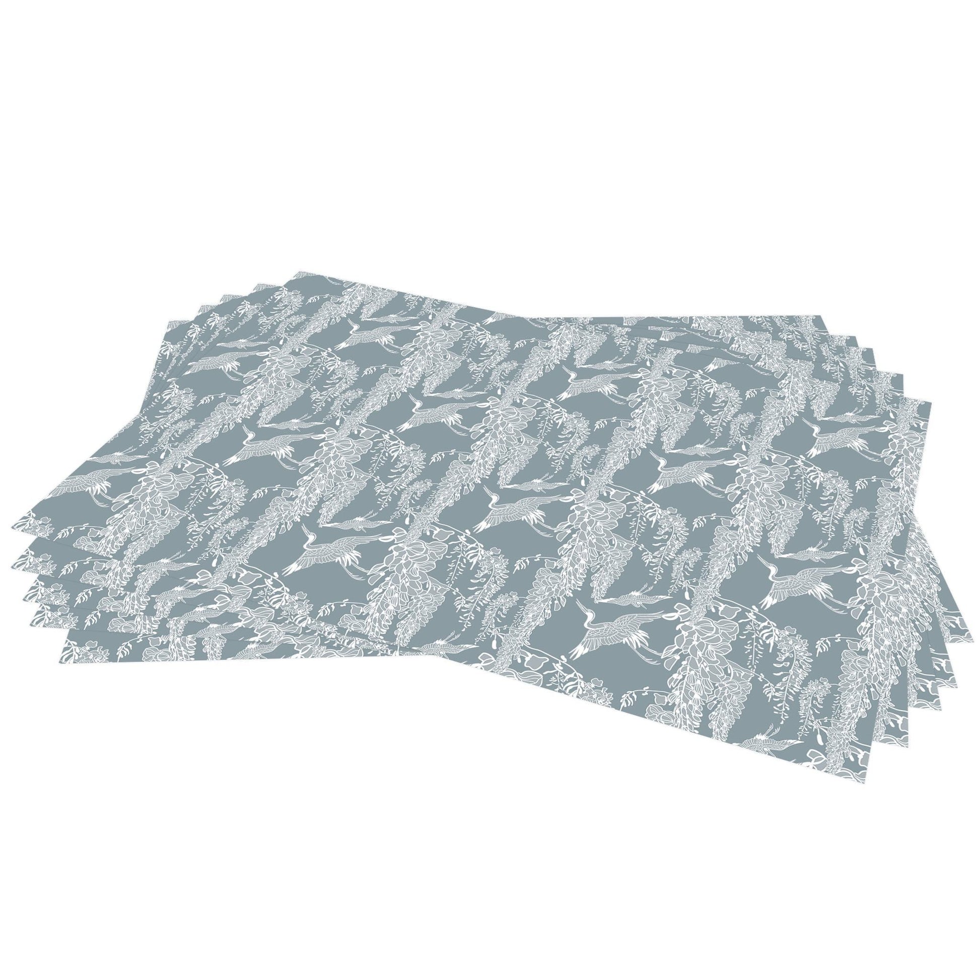 Simply Drawer Liners LAVENDER & NEEM OIL Scented Drawer Liners in an CLASSICAL HERON Design | Natural ANTI-MOTH Repellent. Made in Britain.