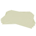 SIMPLY DRAWER LINERS | Wipe Clean & Unscented Drawer Liners in a GREEN GINGHAM Design. Perfect for Kitchen Drawers, Shelves, Cupboards & Cabinets. Made in Suffolk, England. (Green)