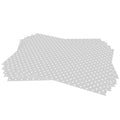 SIMPLY DRAWER LINERS | Wipe Clean & Unscented Drawer Liners in a SOFT GREY POLKA DOT Design. Perfect for Kitchen Drawers, Shelves, Cupboards & Cabinets. Made in Suffolk, England. (Soft Grey)