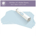 Simply Drawer Liners FRESH LINEN SCENTED Drawer Liners in a DUCK EGG Blue GINGHAM Design. Made in Britain.