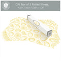 SIMPLY DRAWER LINERS | Wipe Clean & Unscented Drawer Liners with a yellow LEMONS Design.  Perfect for Drawers, Shelves, Cupboards & Cabinets.
