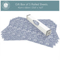 Simply Drawer Liners LAVENDER fragrance SCENTED Drawer Liners in BLUE William Morris Design. Made in Britain.