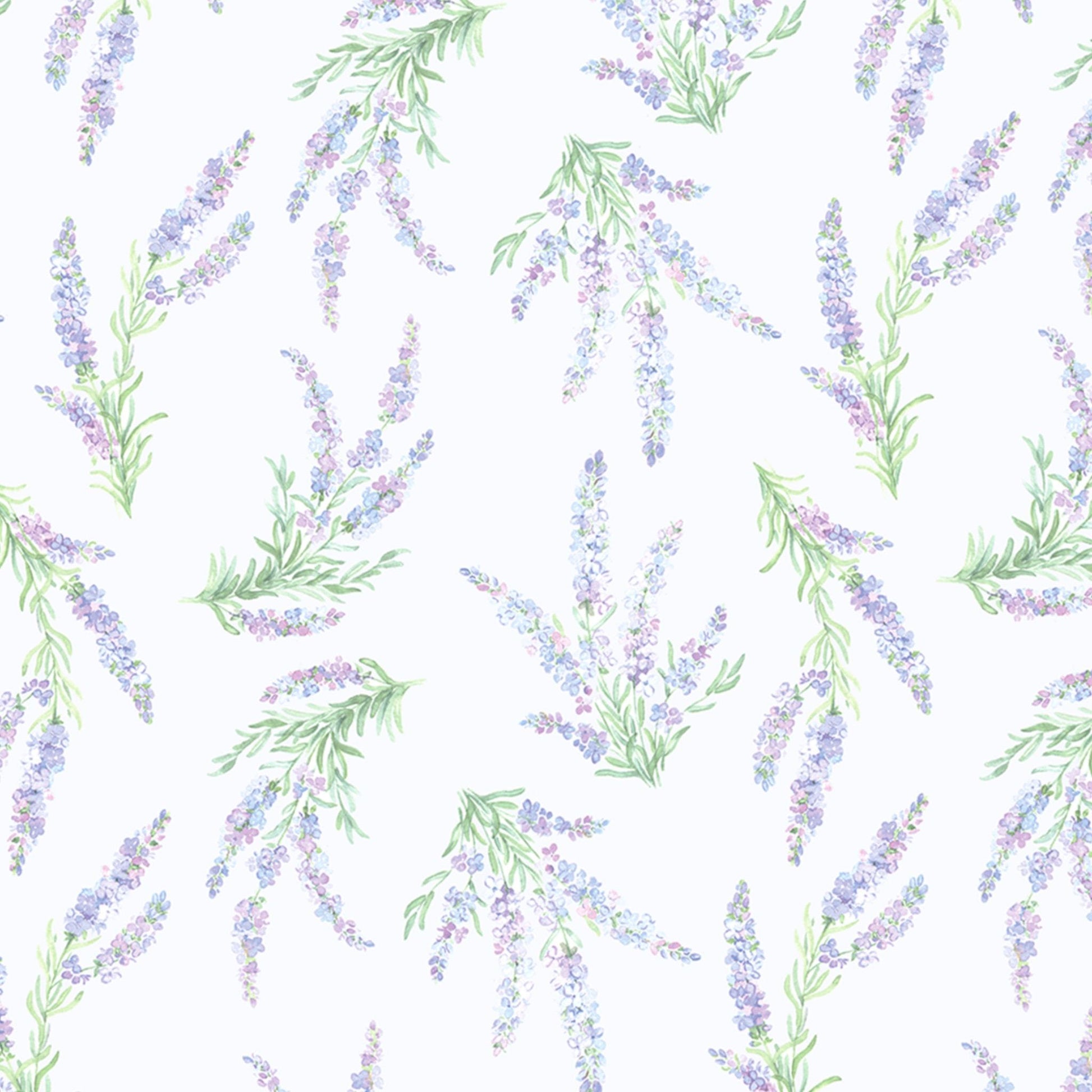 Simply Drawer Liners SUFFOLK LAVENDER SCENTED Drawer Liners in a Floral Design. Made in Britain.